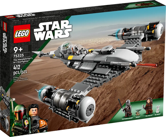 LEGO Star Wars: The Book of Boba Fett - The Mandalorian's N-1 Starfighter Building Toy (75325) LAST ONE!