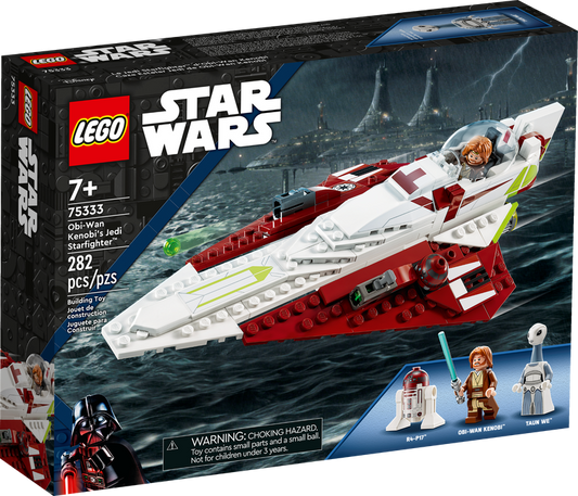 LEGO Star Wars - Obi-Wan Kenobi\'s Jedi Starfighter Building Toy (75333) LOW STOCK