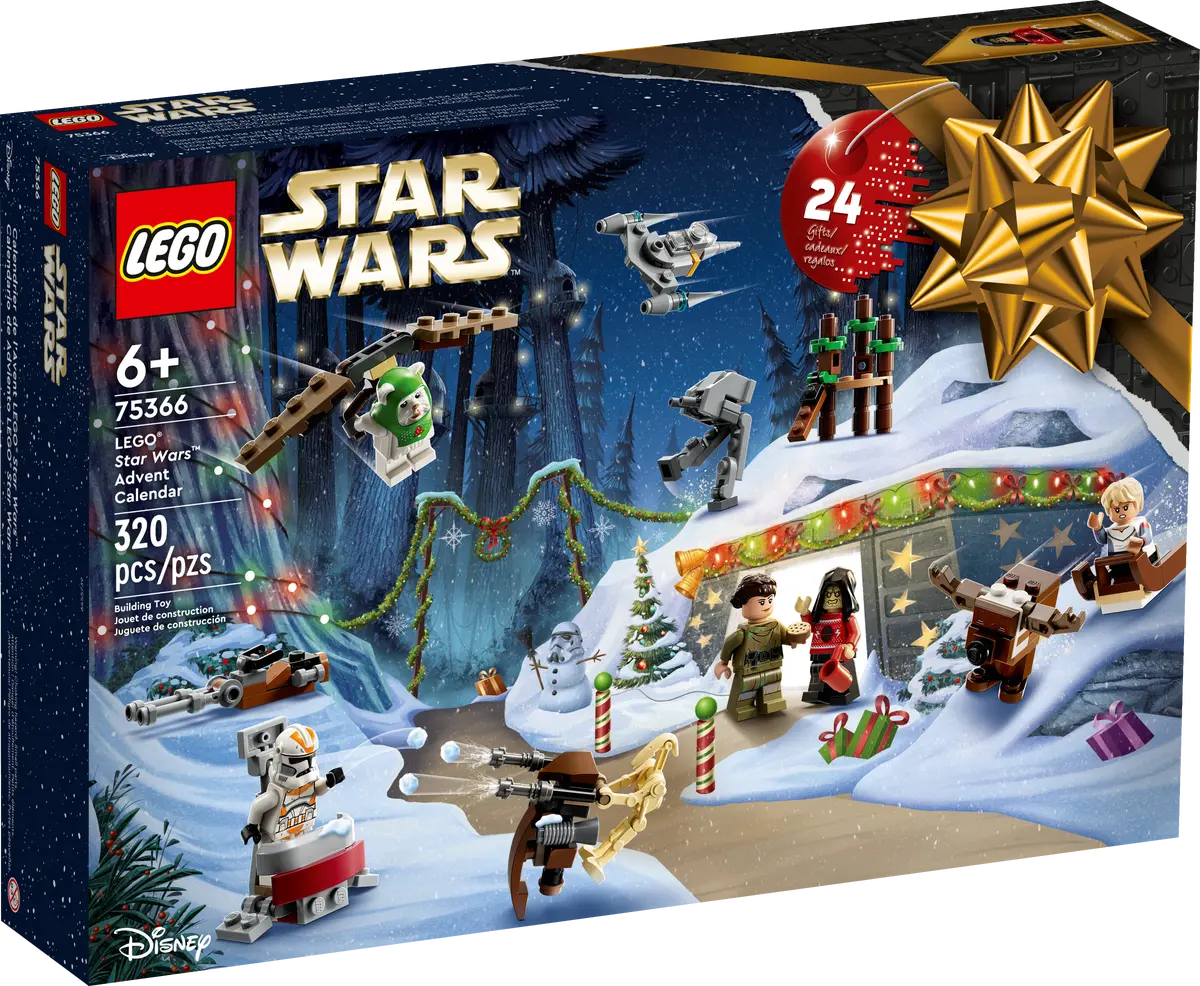 LEGO Star Wars (2023 Christmas Holiday) Advent Calendar - 24 Building Toys (75366)