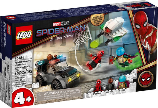 LEGO Marvel Studios - Spider-Man: No Way Home - Spider-Man vs. Mysterio's Drone Attack Set (76184)