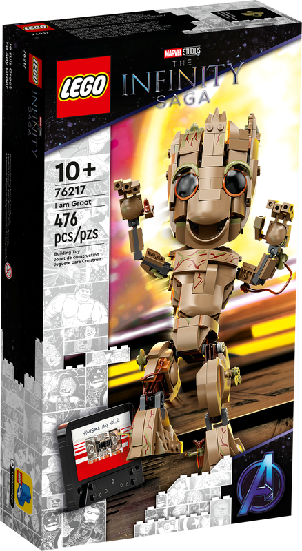 LEGO Marvel Studios - The Infinity Saga - I am Groot (76217) Building Toy LOW STOCK