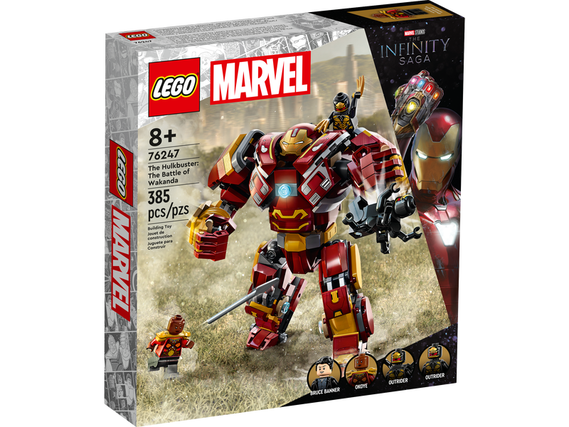 LEGO Marvel: Infinity Saga - The Hulkbuster: The Battle of Wakanda Building Toy (76247) LOW STOCK