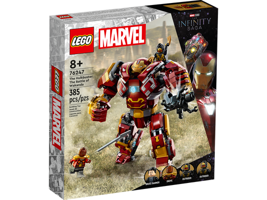 LEGO Marvel: Infinity Saga - The Hulkbuster: The Battle of Wakanda Building Toy (76247) LOW STOCK