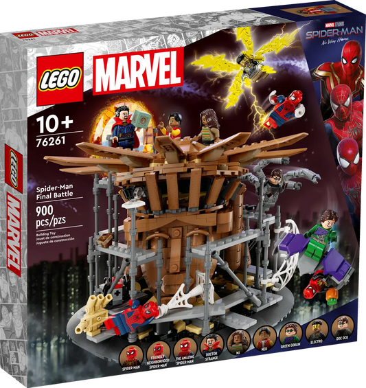 LEGO Marvel Studios - Spider-Man: No Way Home - Spider-Man Final Battle Building Toy (76261)