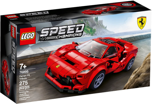 LEGO Speed Champions - Ferrari F8 Tributo (76895) RETIRED Building Toy LOW STOCK