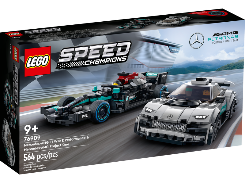 LEGO Speed Champions - Mercedes-AMG F1 W12 E Performance & Mercedes-AMG Project (76909) LOW STOCK