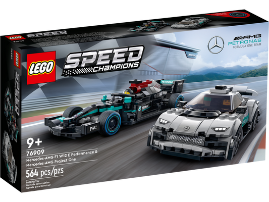 LEGO Speed Champions - Mercedes-AMG F1 W12 E Performance & Mercedes-AMG Project (76909) LOW STOCK