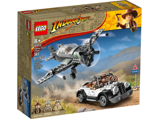 LEGO Indiana Jones - Indiana Jones and the Last Crusade - Fighter Plane Chase Building Toy (77012)