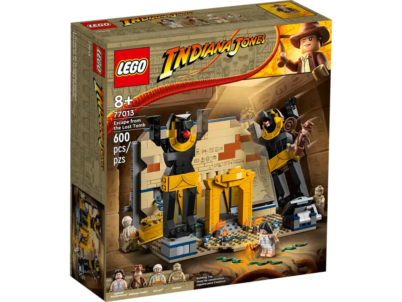 LEGO Indiana Jones - Raiders of the Lost Ark - Escape from the Lost Tomb Building Toy (77013) LOW STOCK