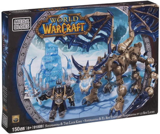 Mega Bloks - World of Warcraft - Sindragosa & The Lich King Construction Set (91008) Retired