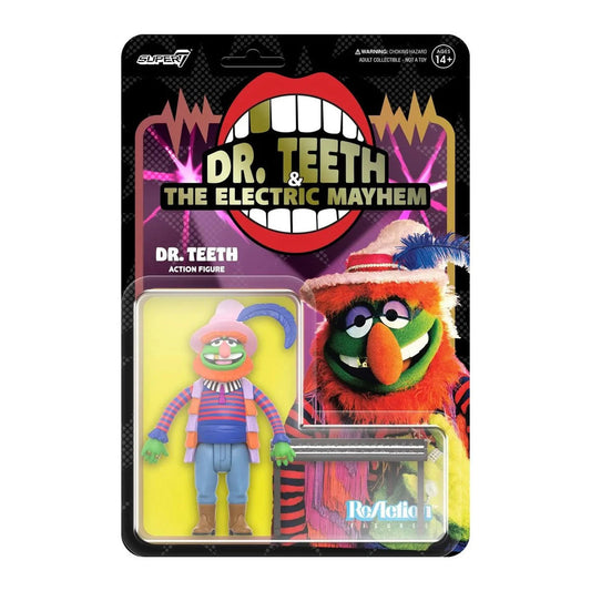 Muppets ReAction W1 Dr. Teeth - Dr Teeth & The Electric Mayhem Action Figure