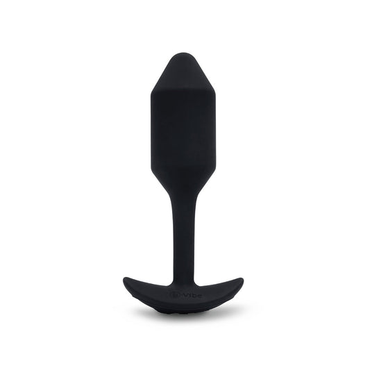 B-Vibe Vibrating Snug Plug 2 (M) - Black Intimates Adult Boutique