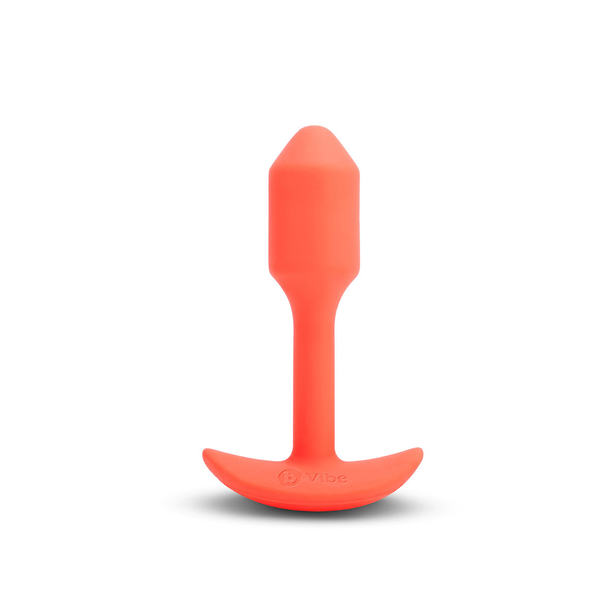 B-Vibe Vibrating Snug Plug 1 (S) - Orange Intimates Adult Boutique