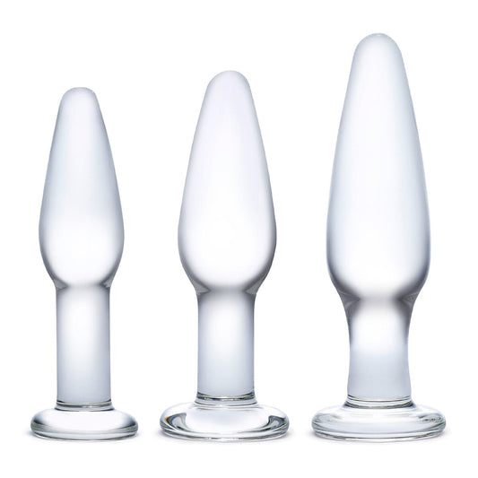 GLAS 3pc Anal Training Set Intimates Adult Boutique