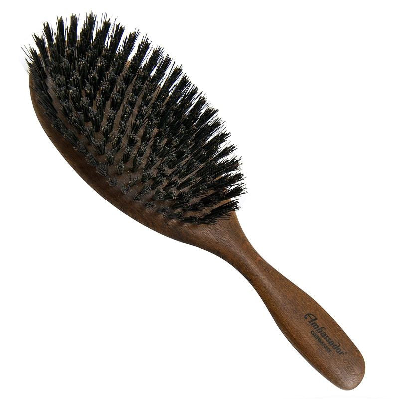 Ambassador Of Germany 100% Boar Bristle Oval Paddle Brush #5290