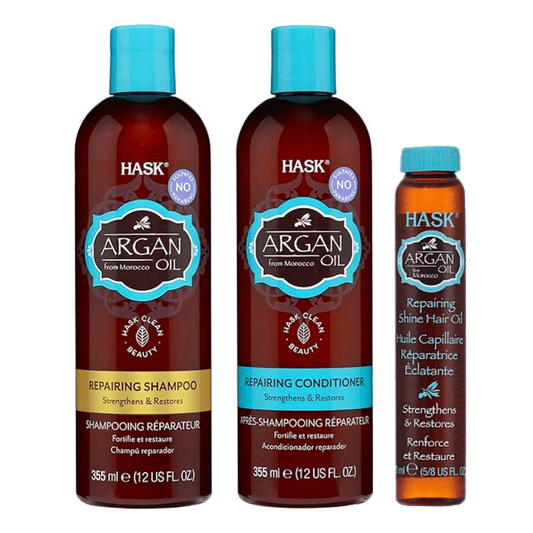 Hask Argan oil value Set