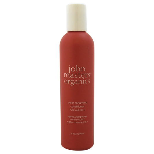 Color Enhancing Conditioner - Red by John Masters Organics for Unisex 8 oz Conditioner