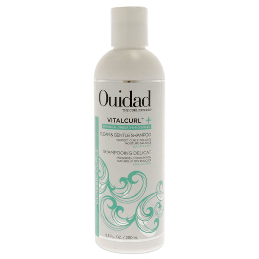 VitalCurl Plus Clear and Gentle Shampoo by Ouidad for Unisex 8.5 oz Shampoo