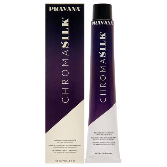 ChromaSilk Creme Hair Color - 7.35 Golden Mahogany Blonde by Pravana for Unisex - 3 oz Hair Color