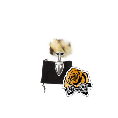 Miss Morgane Gold - Medium Plug with Rabbit tail