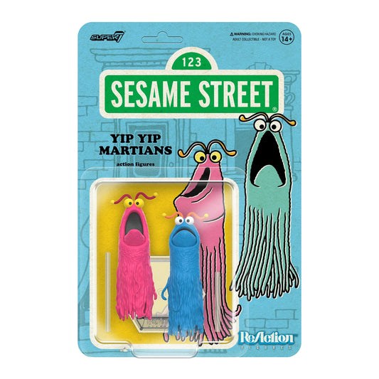 Sesame Street ReAction Wave 1 Yip Yip Martians