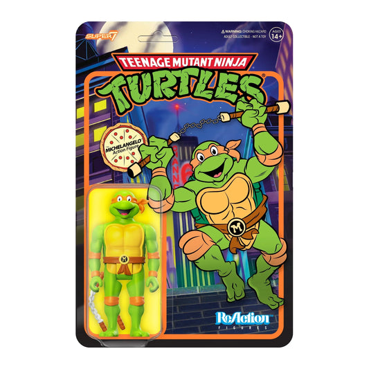 Teenage Mutant Ninja Turtles ReAction Wave 7 Michelangelo (Cartoon)