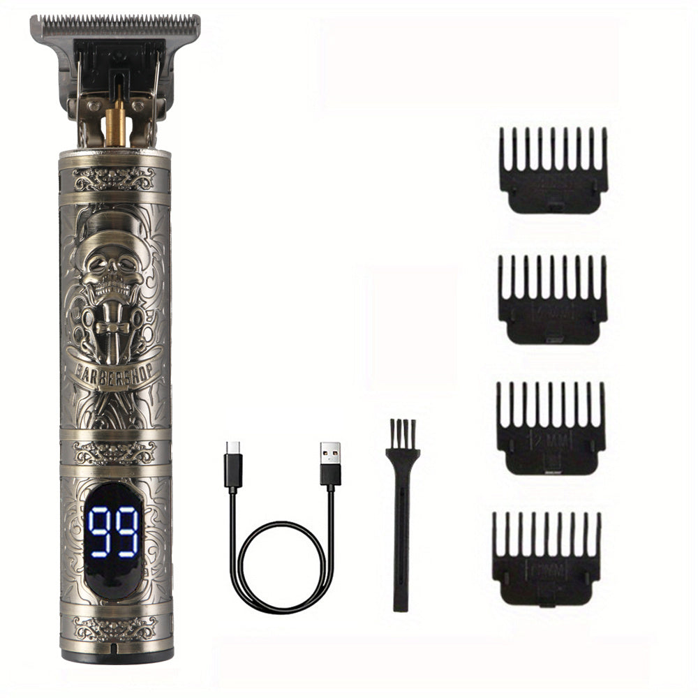 New Electric Hair Clipper T9: Professional Hair Cutting & Styling with Precision & Ease!