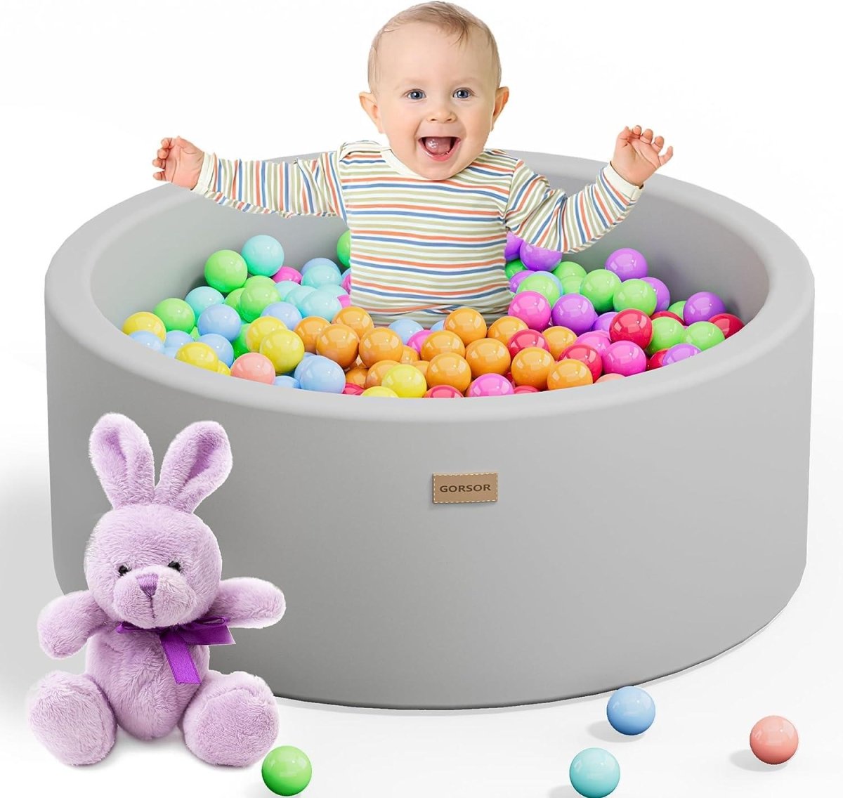 BabiesMart Ultimate Foam Ball Pit Fun Indoor Play & Skill Development Barrier - Babies Mart Australia