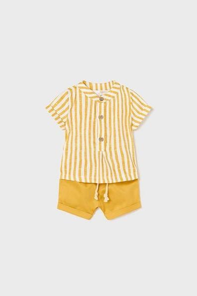 Boys Short & Short Set Pin Stripe