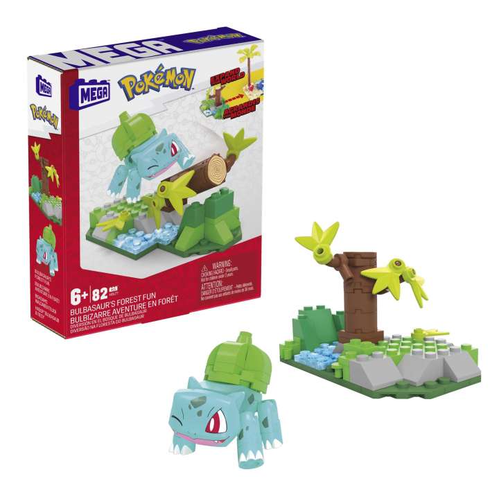 Mega - Pokemon - Bulbasaur's Forest Fun Building Toy (HDL77)