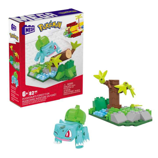 Mega - Pokemon - Bulbasaur's Forest Fun Building Toy (HDL77)