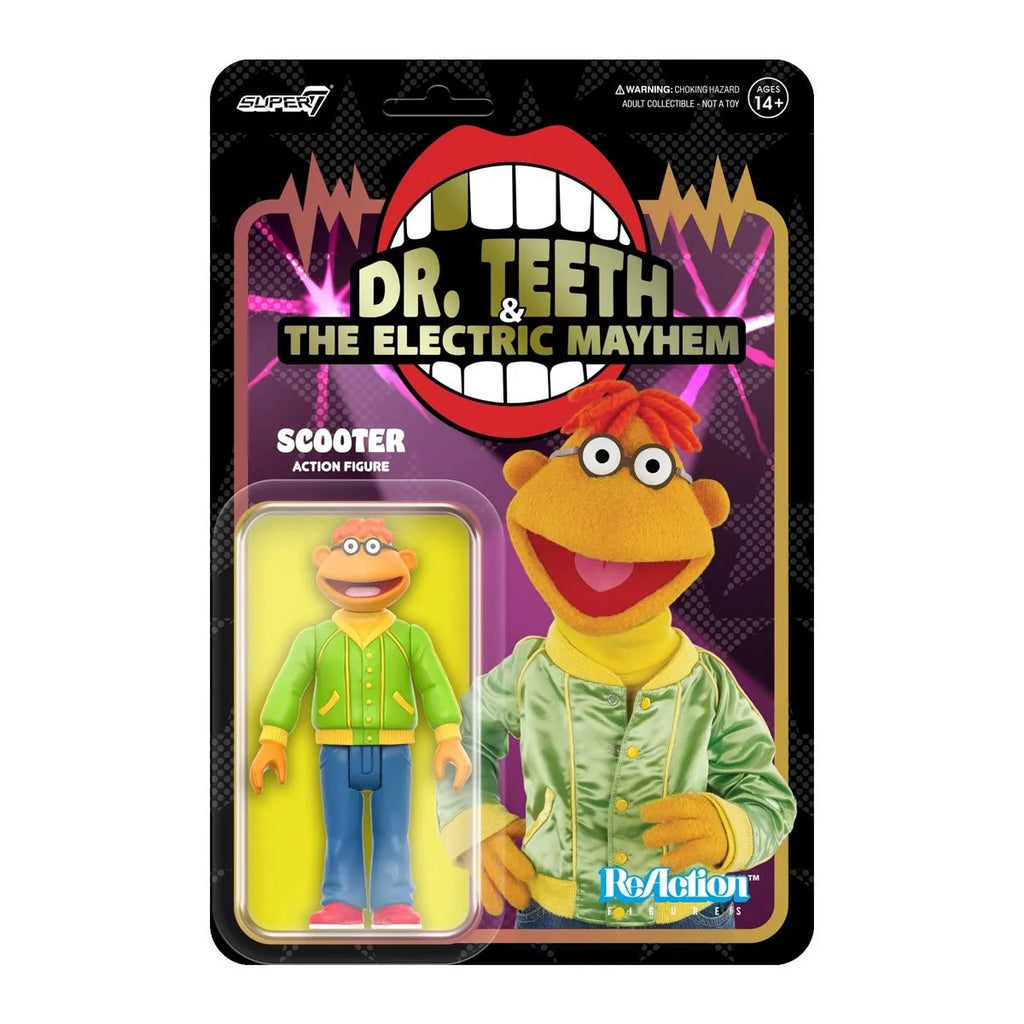 Muppets ReAction W1 Scooter- Dr Teeth & The Electric Mayhem Action Figure