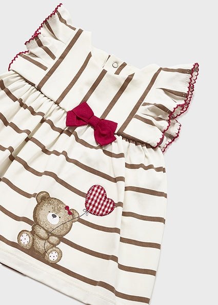 Girls Bear Heart Dress