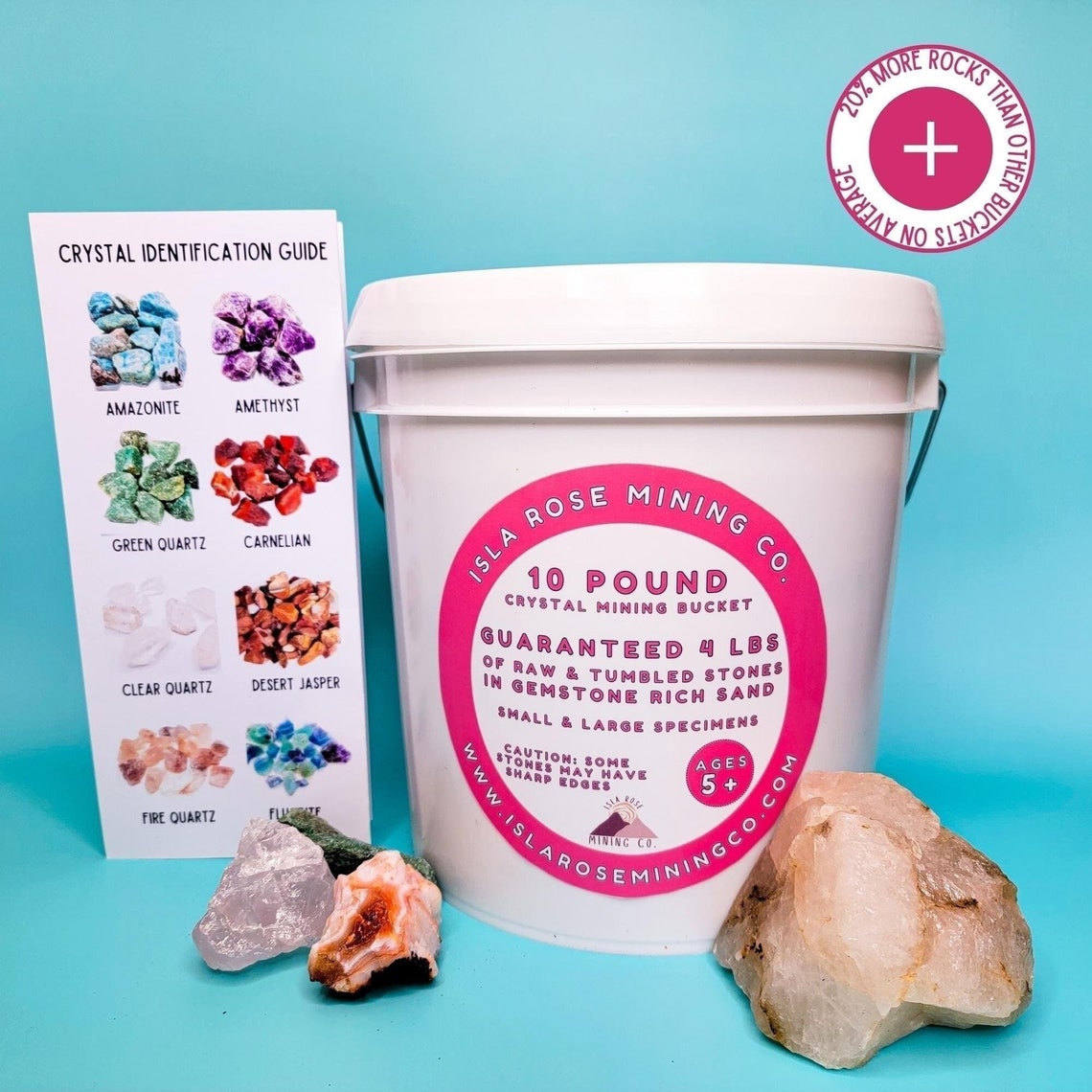 Isla Rose Crystal mining Bucket