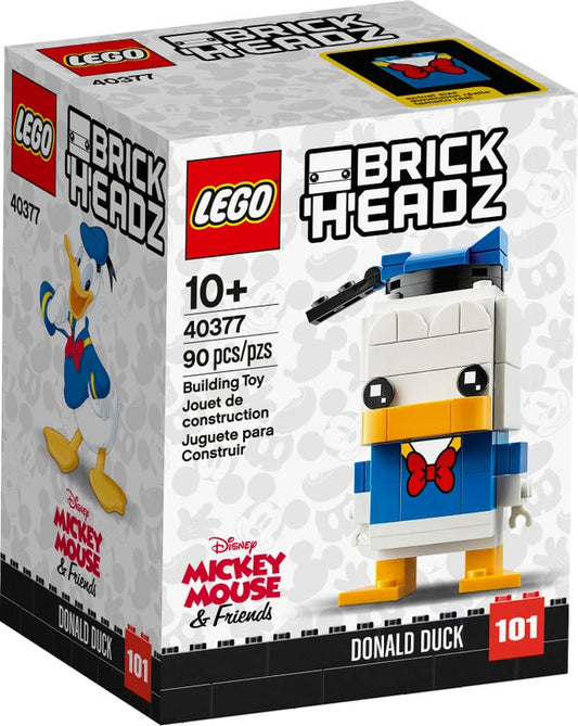 LEGO Brickheadz - Mickey Mouse & Friends - Donald Duck (40377) Building Toy LAST ONE!