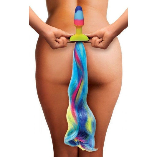 Tailz Unicorn Butt Plug W- Tail
