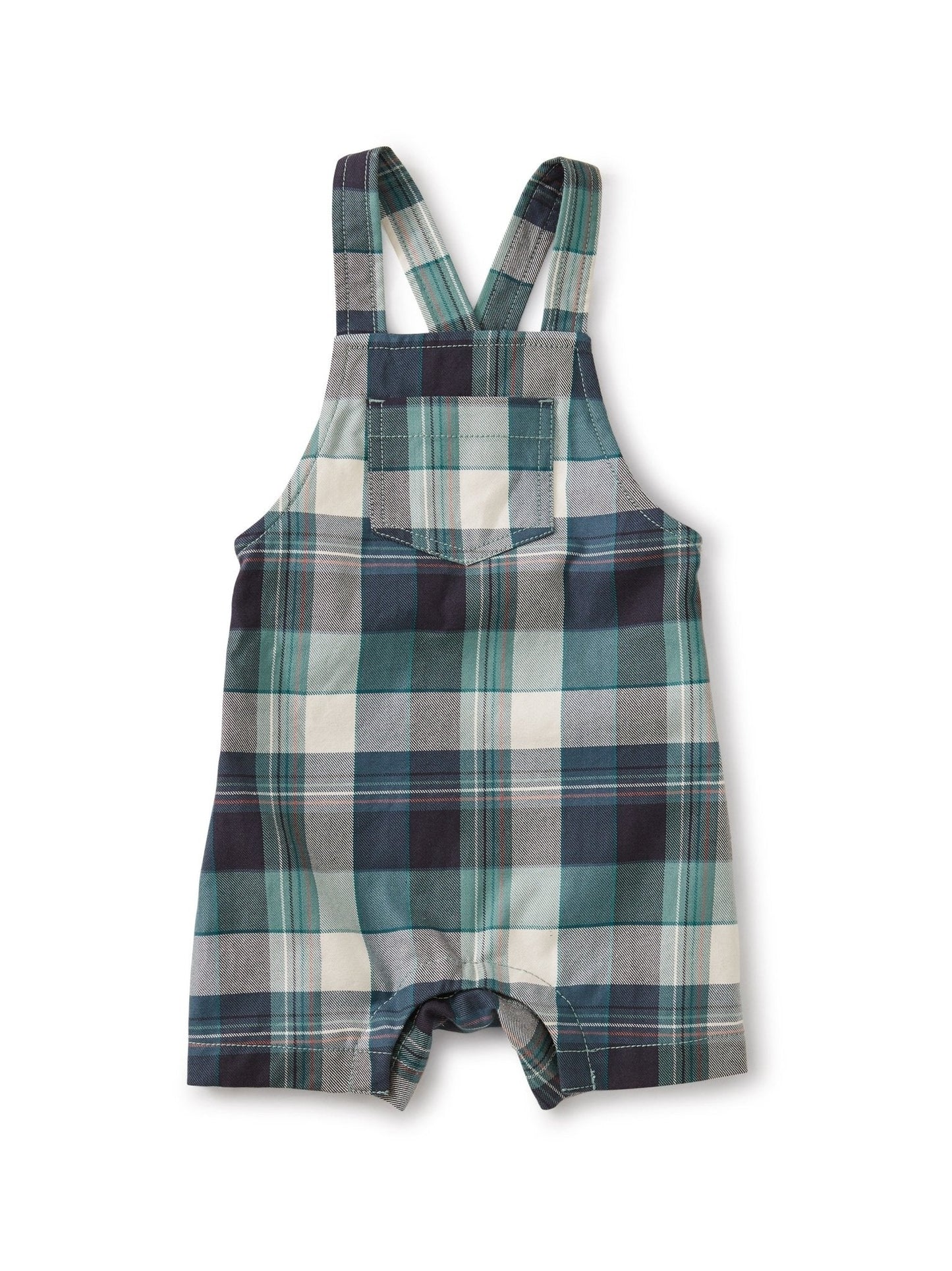 Tea Collection Plaid Crossback Shortall